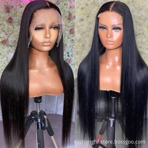 Wholesale Cheap Invisible HD Transparent Swiss Lace Wig, Super Thin HD Lace Front Wig, 13x4 13x6 HD Lace Frontal Human Hair Wig